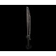 Lâmpada de mesa Sabre Negro 59,6 cm preta com luz