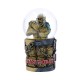 Bola de nieve Iron Maiden con Eddie