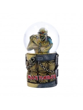 Bola de nieve Iron Maiden con Eddie