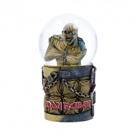 Bola de nieve Iron Maiden con Eddie
