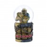 Ornamento Decorativo Bola de Neve Iron Maiden por Nemesis Now