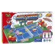 Juego de mesa Super Mario Rally Tennis con figuras de Mario y Luigi