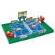 Juego de mesa Super Mario Rally Tennis con figuras de Mario y Luigi