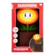Lámpara de Flor de Fuego de Super Mario, luz encendida