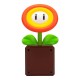 Lámpara de Flor de Fuego de Super Mario, luz encendida