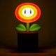 Lámpara de Flor de Fuego de Super Mario, luz encendida
