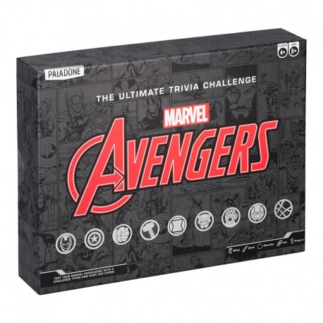 Boîte du jeu Défi Ultime de Quiz Marvel Avengers