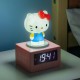 Reloj despertador Hello Kitty con luz de noche