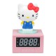 Reloj despertador Hello Kitty con luz de noche