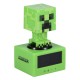 Reloj despertador Creeper de Minecraft 16 cm