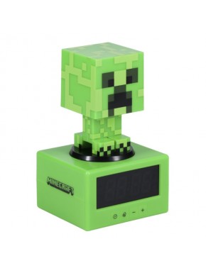 Reloj despertador Creeper de Minecraft 16 cm