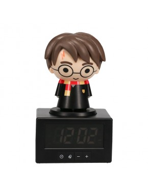 Reloj despertador Harry Potter de 16 cm con luz nocturna
