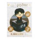 Reloj despertador Harry Potter de 16 cm con luz nocturna