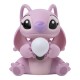 Lámpara rosa Disney Angel con bombilla iluminada