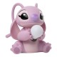 Lámpara rosa Disney Angel con bombilla iluminada