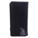 Monedero negro de Metallica con logo en relieve