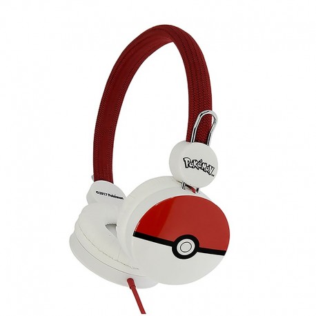 Auriculares Kids CORE Pokeball diseño oficial Pokémon