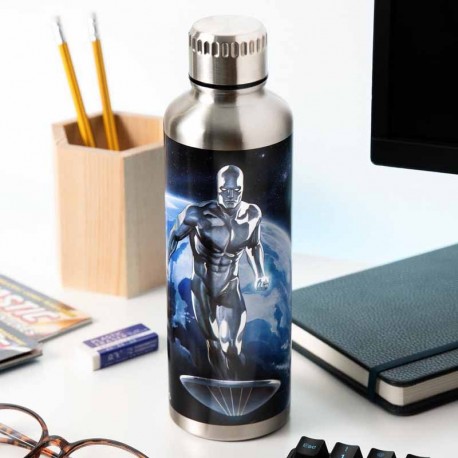 Gourde métallique avec design Silver Surfer