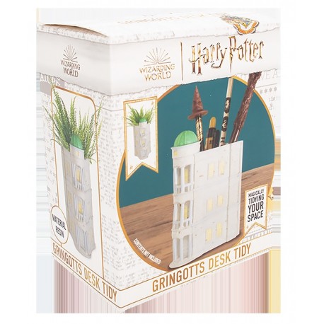Portabolígrafos Gringotts Harry Potter, resina, licencia oficial