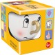 Caneca 3D do Chip de A Bela e a Fera 190 ml em caixa