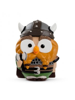 Figura coleccionable Goofi Escandinavo con casco vikingo