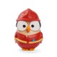 Figura coleccionable Goofi Bombero de Disney con casco rojo