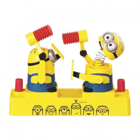 Juego de mesa Minions Pokapon Hammer Pop con cajas