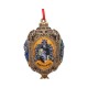 Adorno colgante con escudos de Gryffindor, Slytherin, Hufflepuff y Ravenclaw