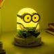 Lámpara Minions Bob amarilla con base 'BANANA!'
