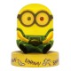 Lámpara Minions Bob amarilla con base 'BANANA!'