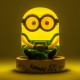 Lámpara Minions Bob amarilla con base 'BANANA!'