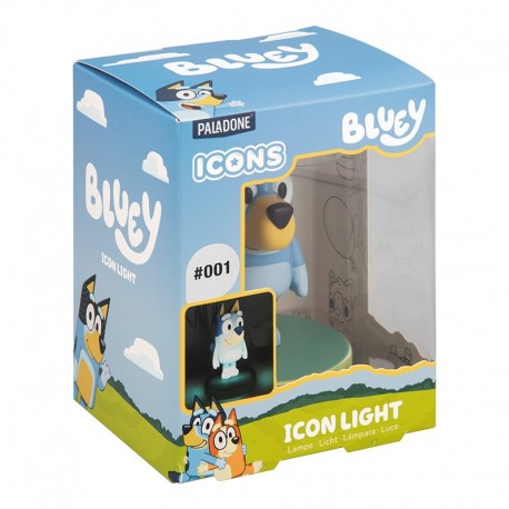 Luz Icon de Bluey con base decorada