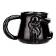 Taza negra con diseño de Marca Tenebrosa de Harry Potter