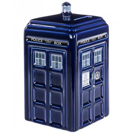 Piggy bank ceramic TARDIS Dr Who