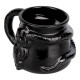 Taza negra con diseño de Marca Tenebrosa de Harry Potter