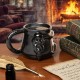 Taza negra con diseño de Marca Tenebrosa de Harry Potter