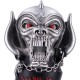 Tapón de botella Motörhead Warpig con texto rojo.