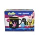 Set de Taza y Llavero Bob Esponja y Patricio