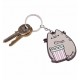 Keychain rubber Pusheen Popcorn