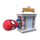 Figurine Spider-Man Spider-Clan 10 cm sur bâtiment