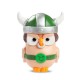 Figura coleccionable de Goofi Tauro con casco de vikingo