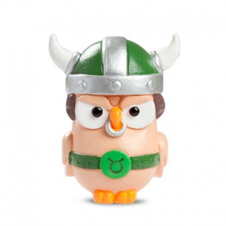 Figura coleccionable de Goofi Tauro con casco de vikingo