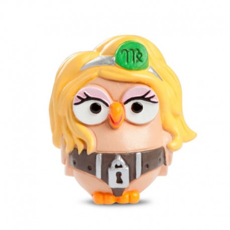 Figura coleccionable Goofi Virgo con cinta verde y melena rubia