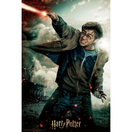 Puzzle lenticular de Harry Potter en batalla, 300 piezas