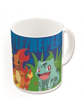 Taza térmica Pokémon con personajes icónicos