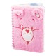 Cuaderno esponjoso rosa de Osos Amorosos