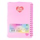 Cuaderno esponjoso rosa de Osos Amorosos