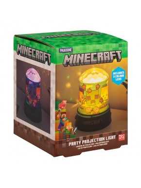 Luz de proyección Minecraft con personajes y LEDs