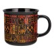 Taza de cambio al calor de Fortnite mostrando diseños de Peely y Fishstick