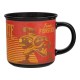 Taza de cambio al calor de Fortnite mostrando diseños de Peely y Fishstick